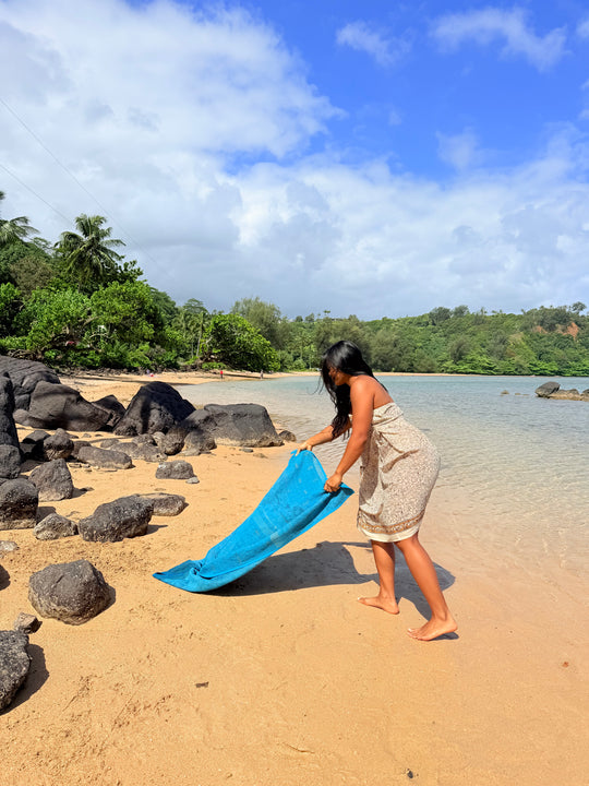 KANTHA TRAVEL QUILT
