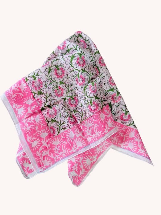 BLOCK PRINT BANDANA - JAIPUR MARKET COLLECTION
