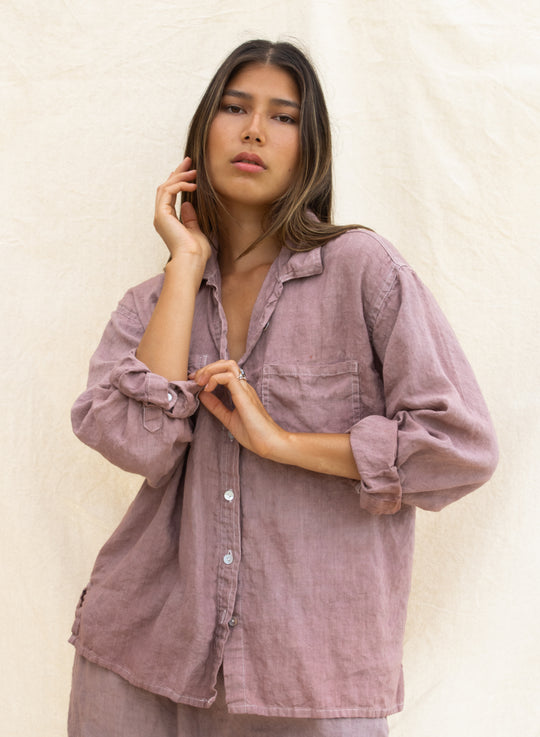 LINEN BEACH SHIRT