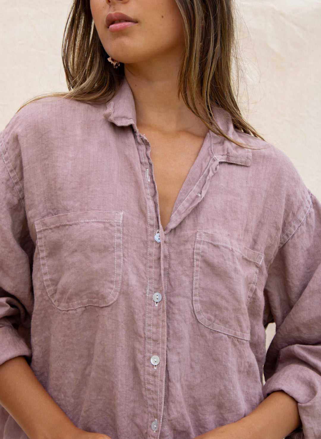 LINEN BEACH SHIRT