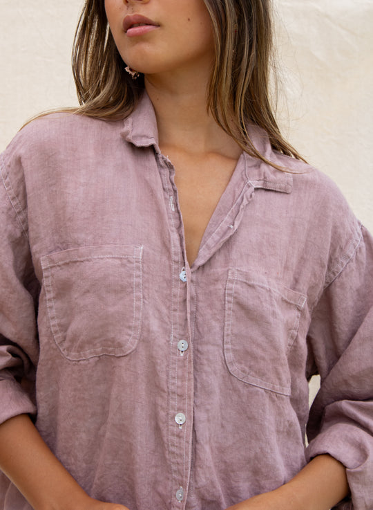 LINEN BEACH SHIRT