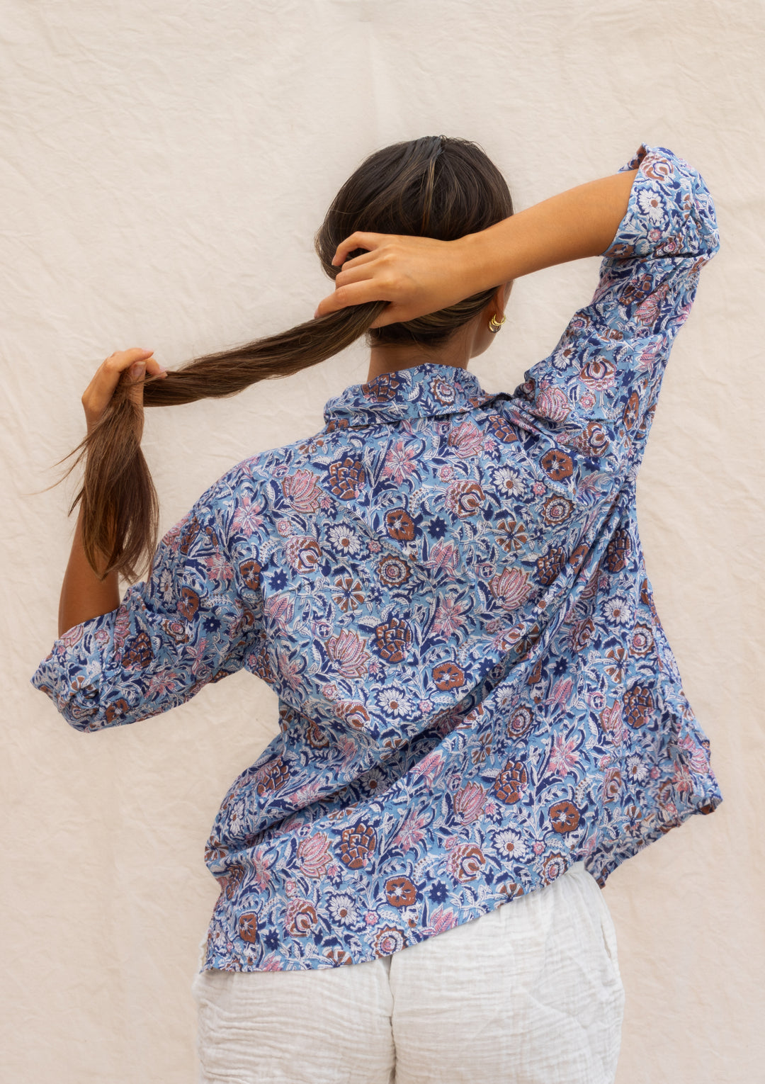 JUNGLE PRINT BEACH SHIRT