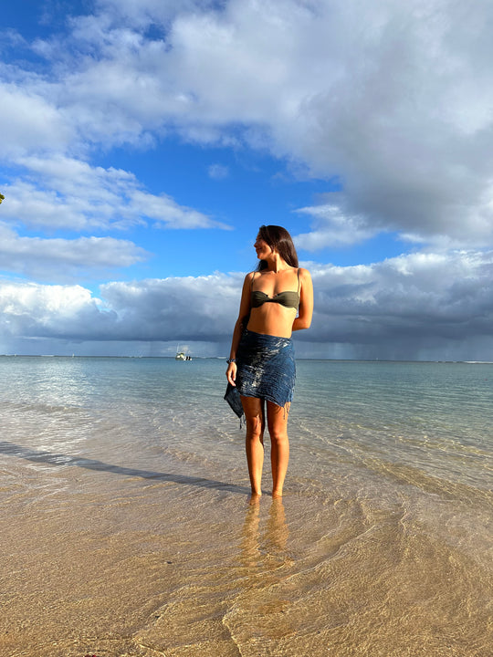 INDIGO MIDI SARONG
