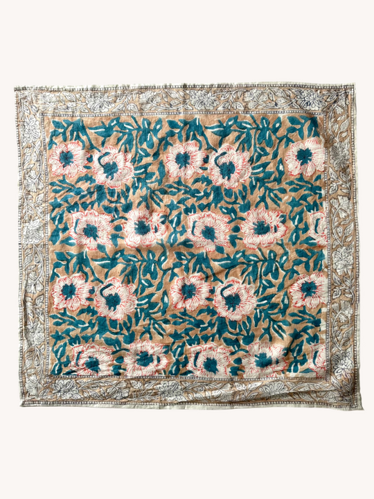 BLOCK PRINT BANDANA -  CANDY  COLLECTION