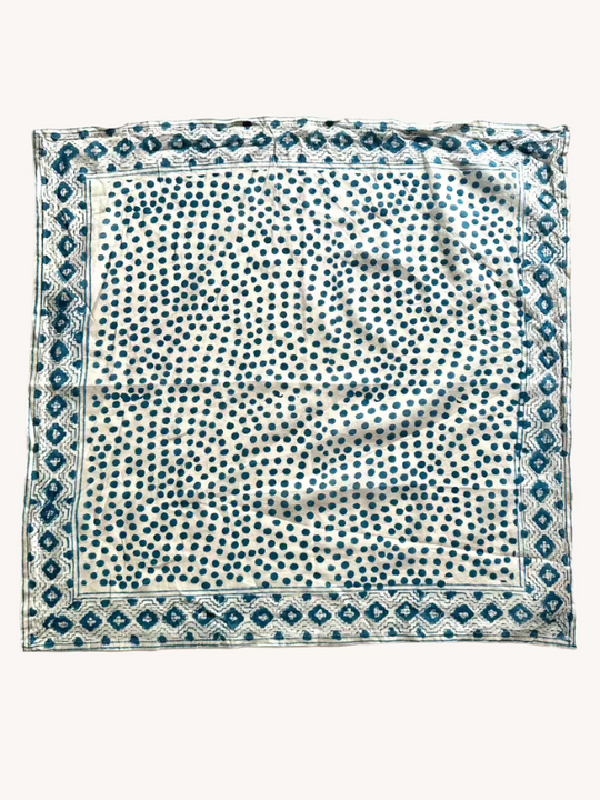 BLOCK PRINT BANDANA -  CANDY  COLLECTION