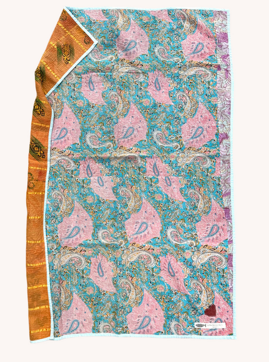 PORTABLE KANTHA QUILT