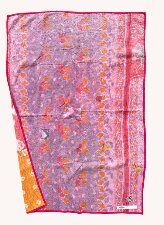 PORTABLE KANTHA QUILT