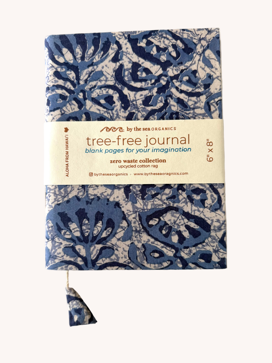 COTTON JOURNAL INDIGO COLLECTION - 6" x 8"