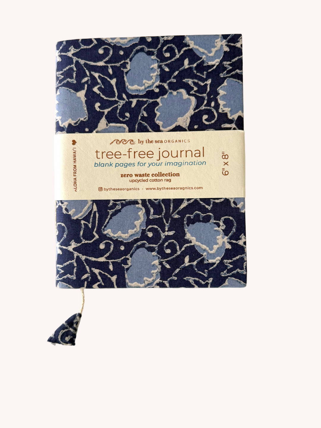 COTTON JOURNAL INDIGO COLLECTION - 6" x 8"