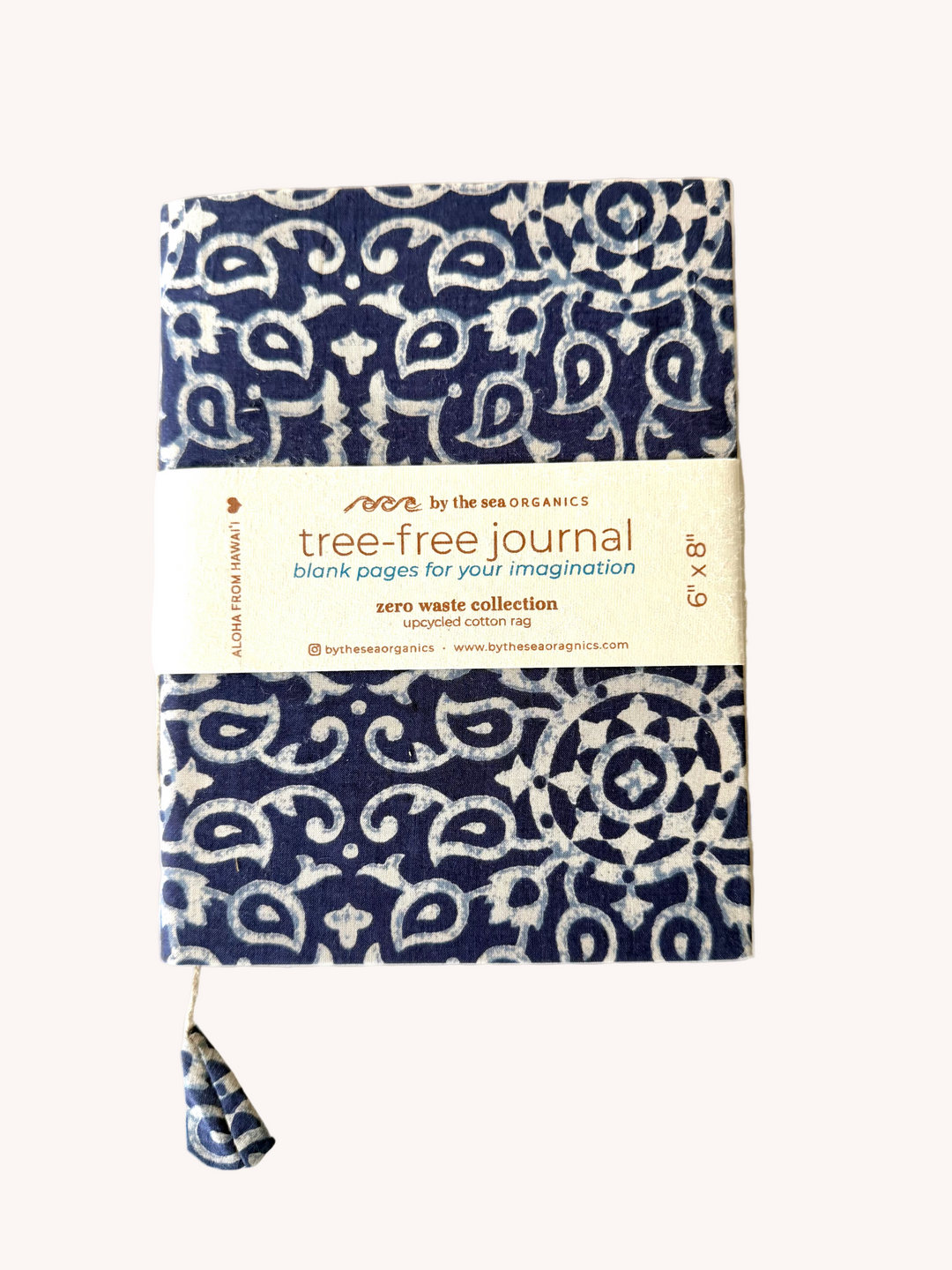 COTTON JOURNAL INDIGO COLLECTION - 6" x 8"