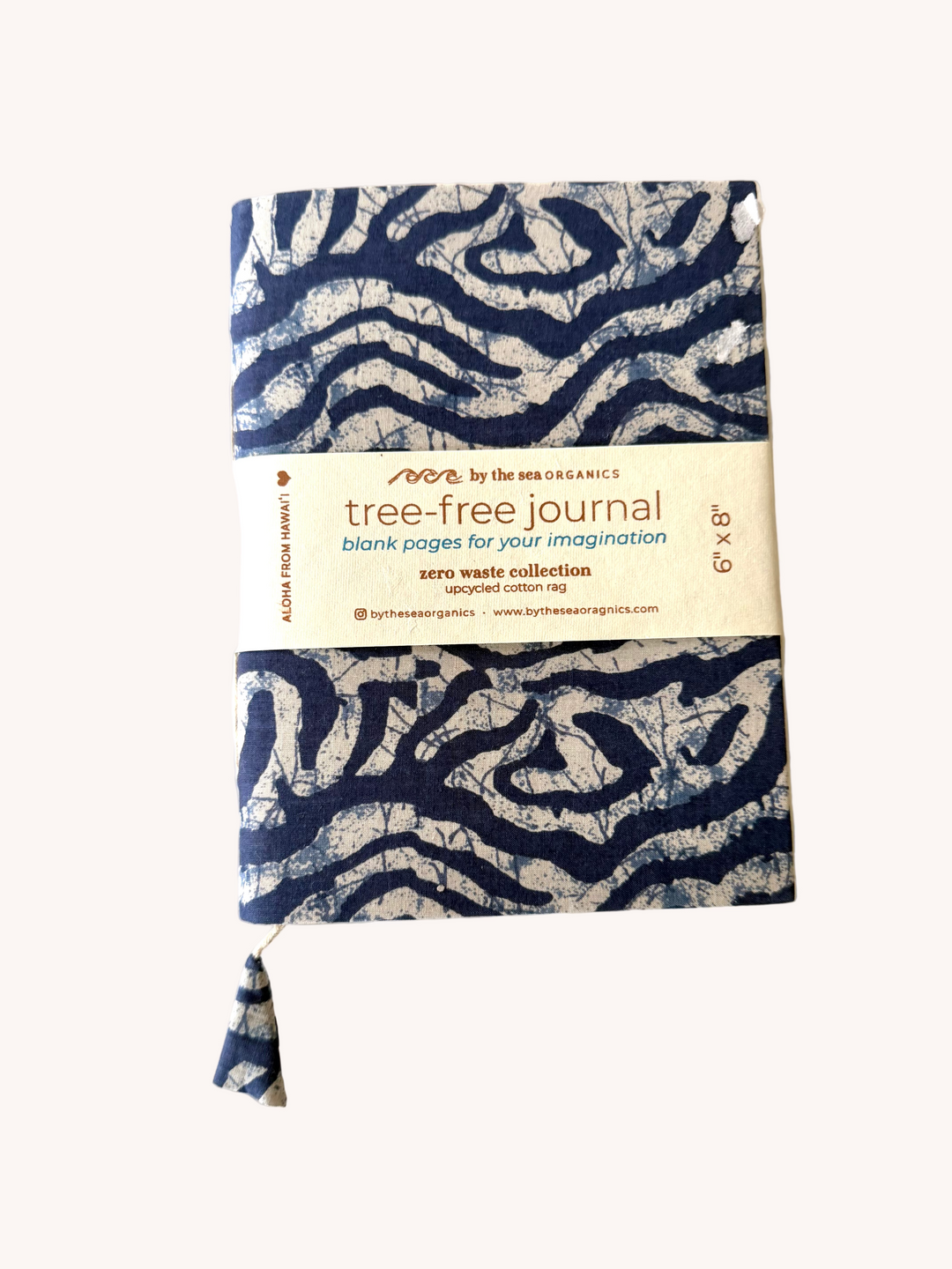 COTTON JOURNAL INDIGO COLLECTION - 6" x 8"