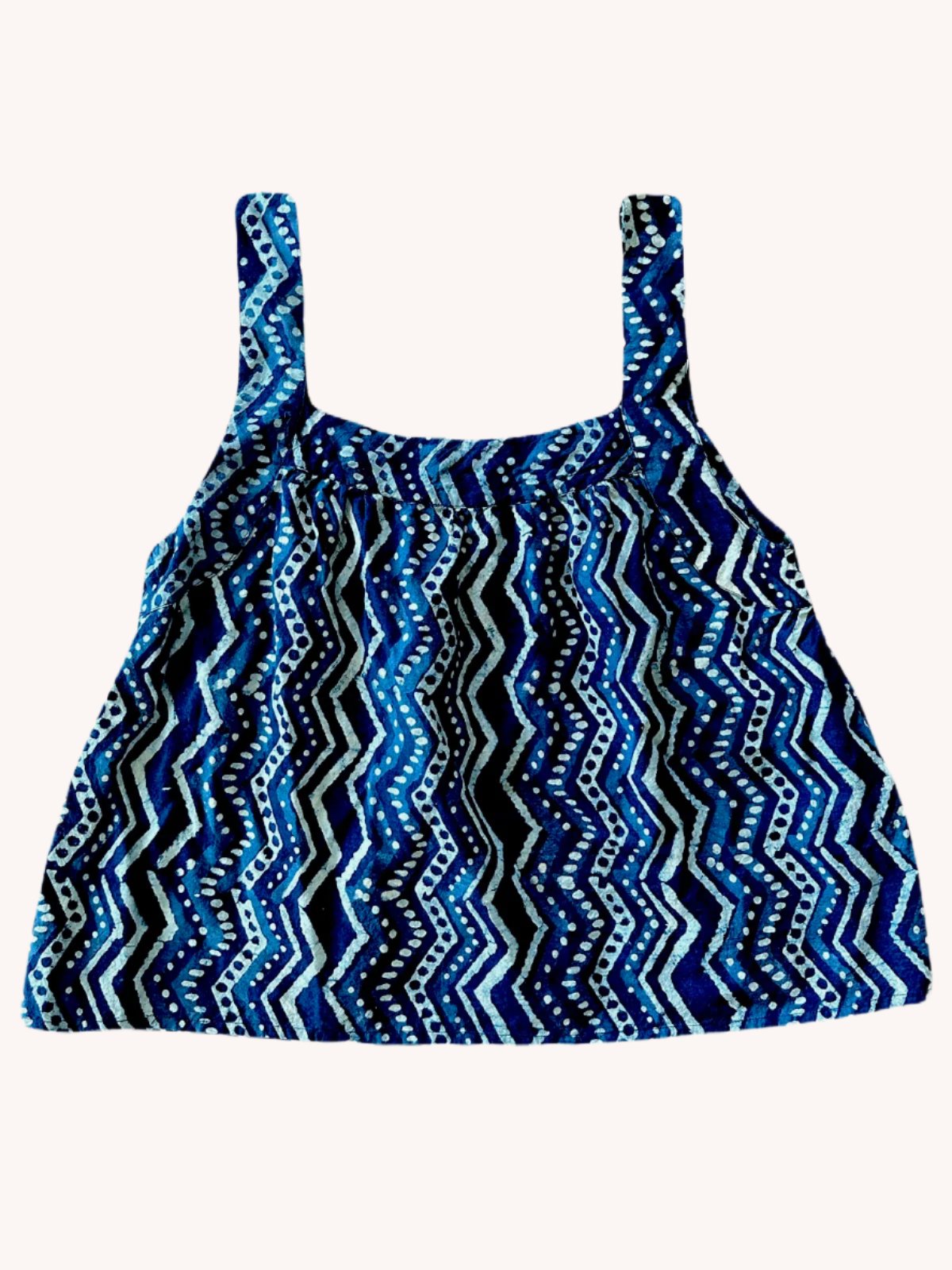 farmers market tank top indigo urchin