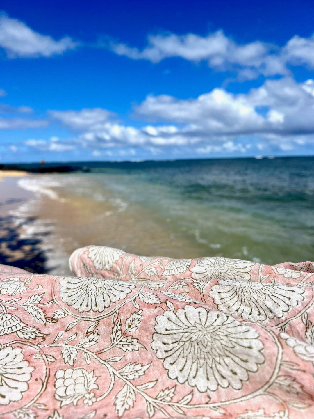 BLOCK PRINT BANDANA - MAUKA PALES COLLECTION