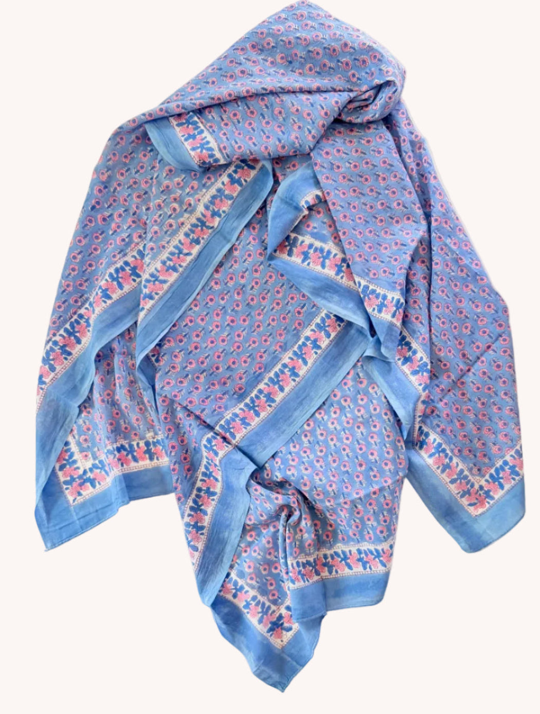 BLOCK PRINT SARONG - JAIPUR MARKET COLLECTION