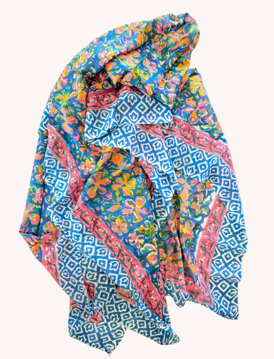 BLOCK PRINT SARONG - JAIPUR MARKET COLLECTION