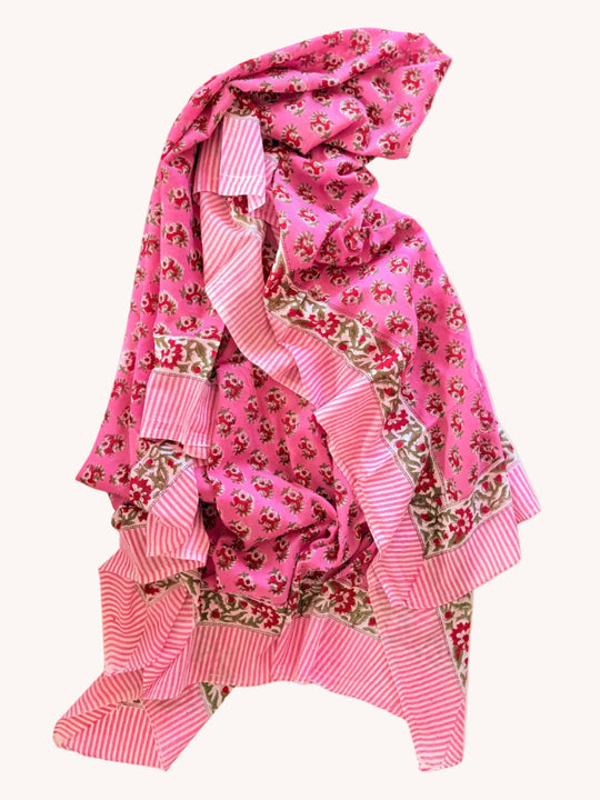 BLOCK PRINT SARONG - JAIPUR MARKET COLLECTION