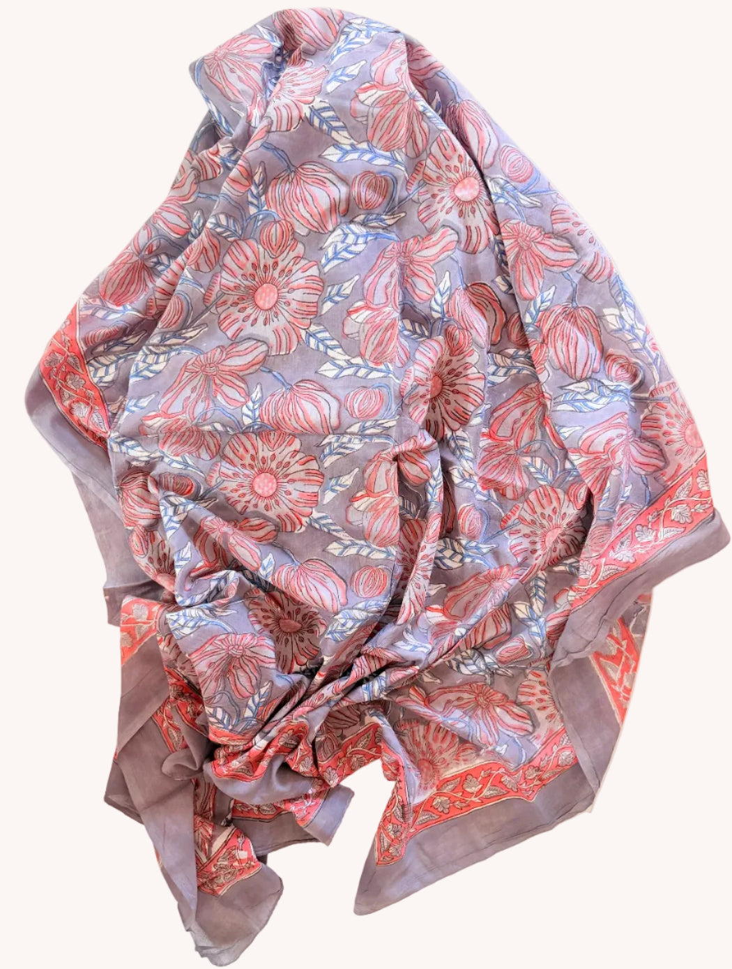 BLOCK PRINT SARONG - JAIPUR MARKET COLLECTION