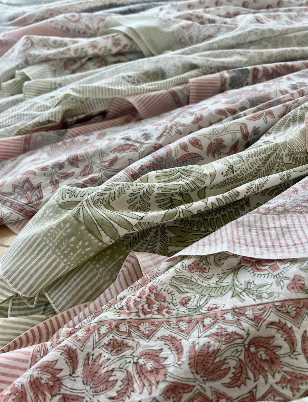 BLOCK PRINT BANDANA - MAUKA PALES COLLECTION