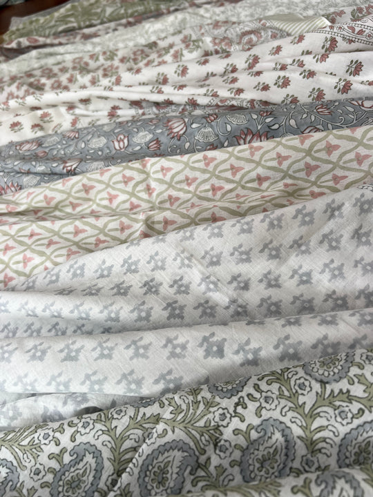 BLOCK PRINT BANDANA - MAUKA PALES COLLECTION