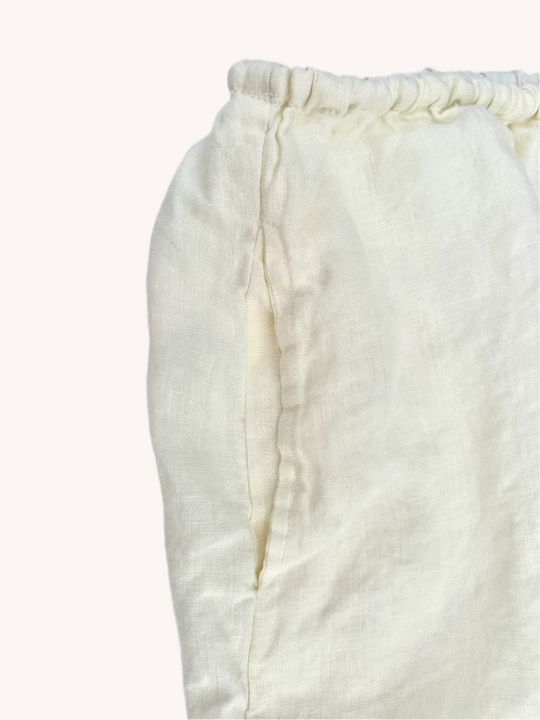 Organic Linen Pants pockets