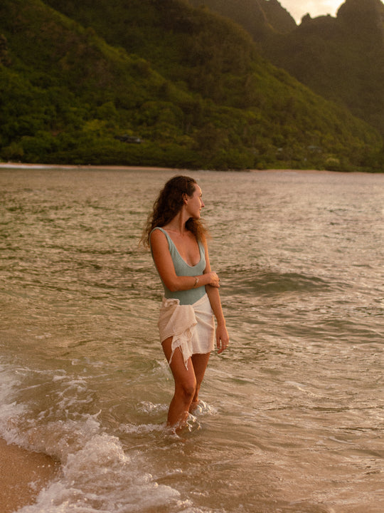 NATURAL MIDI SARONG