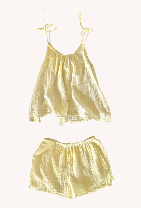 GAUZE TWINSET