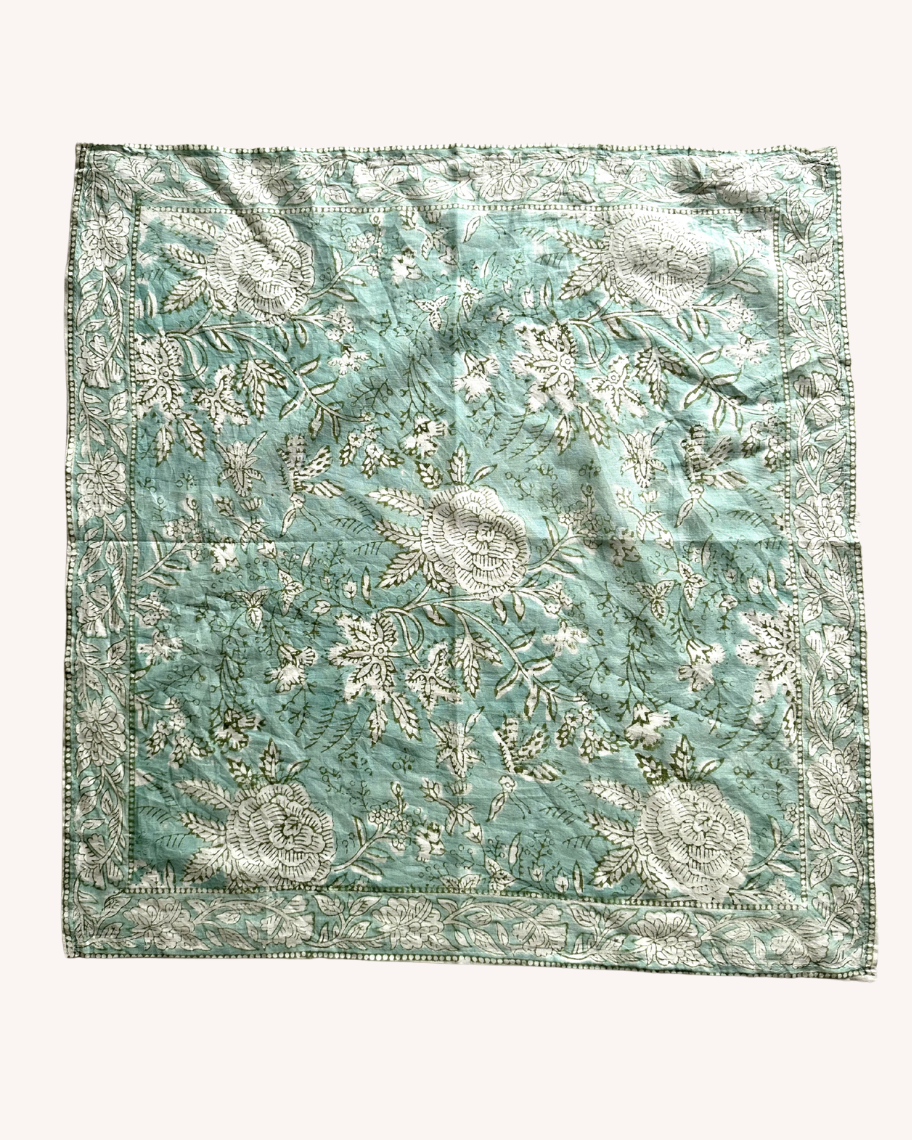 BLOCK PRINT BANDANA -  CANDY  COLLECTION
