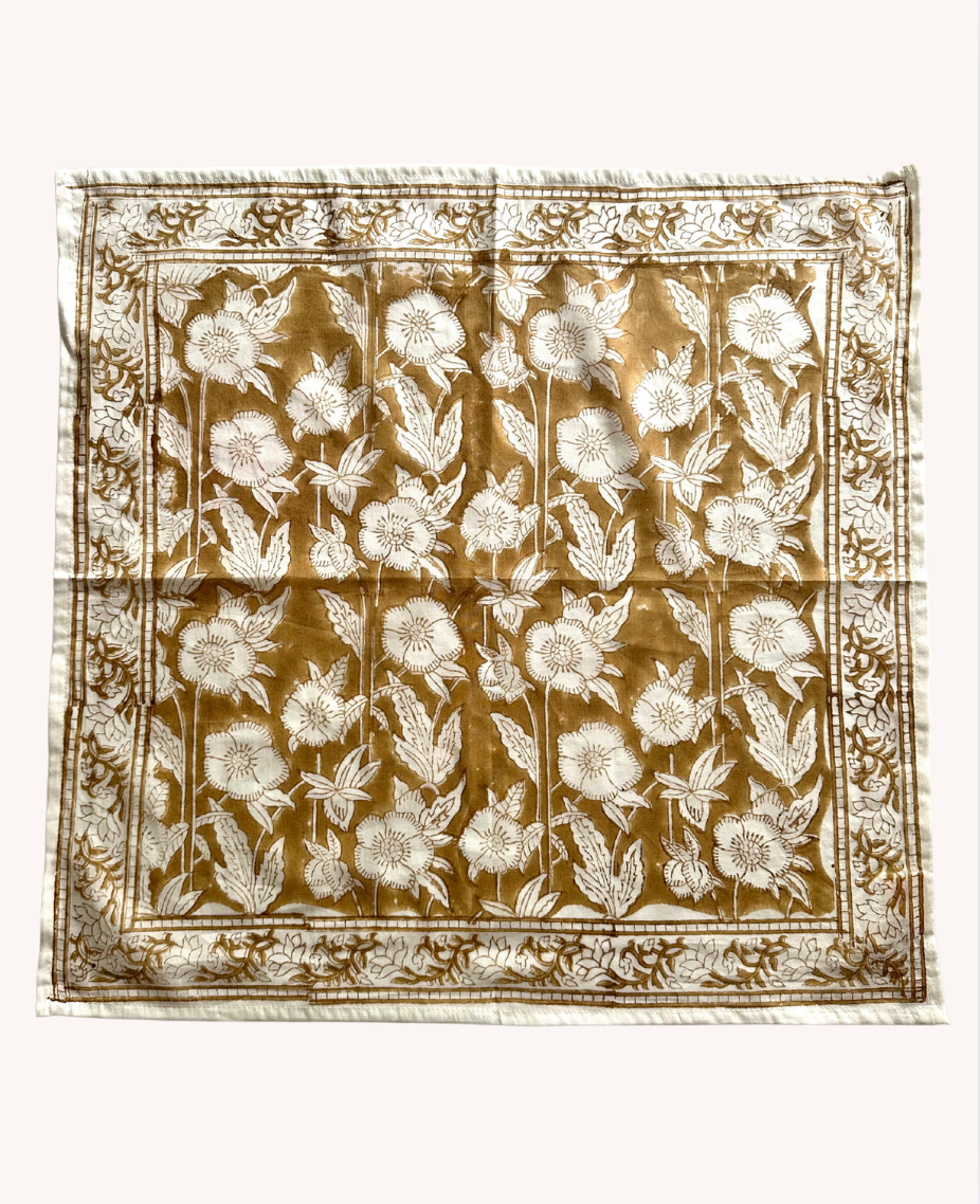 BLOCK PRINT BANDANA -  CANDY  COLLECTION