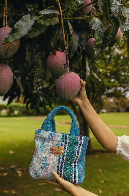 MINI KANTHA TOTE