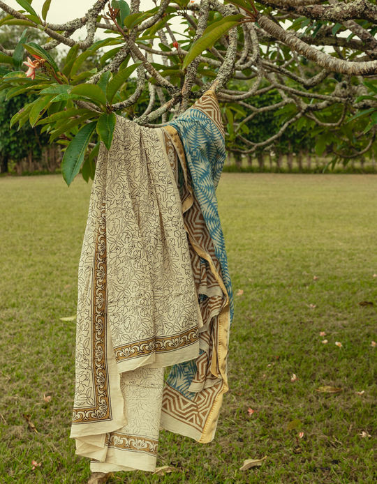 BLOCK PRINT SARONG - INDIGENOUS COLLECTION