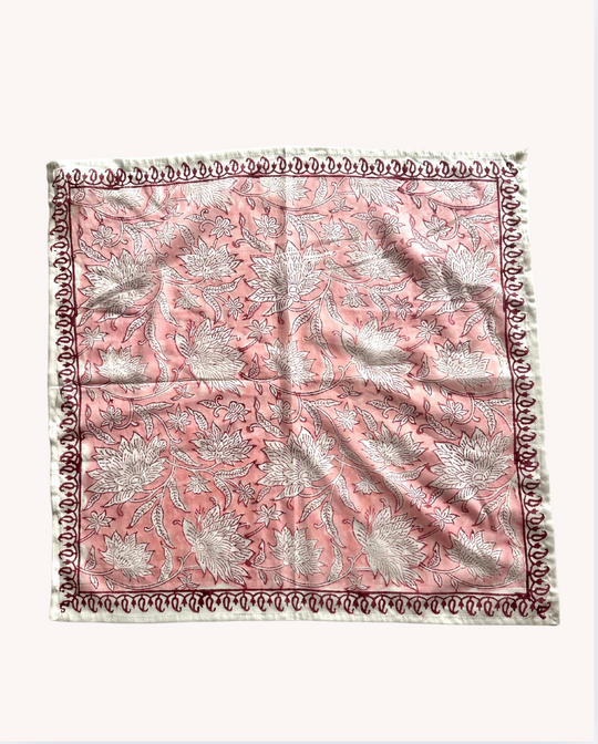 BLOCK PRINT BANDANA -  CANDY  COLLECTION