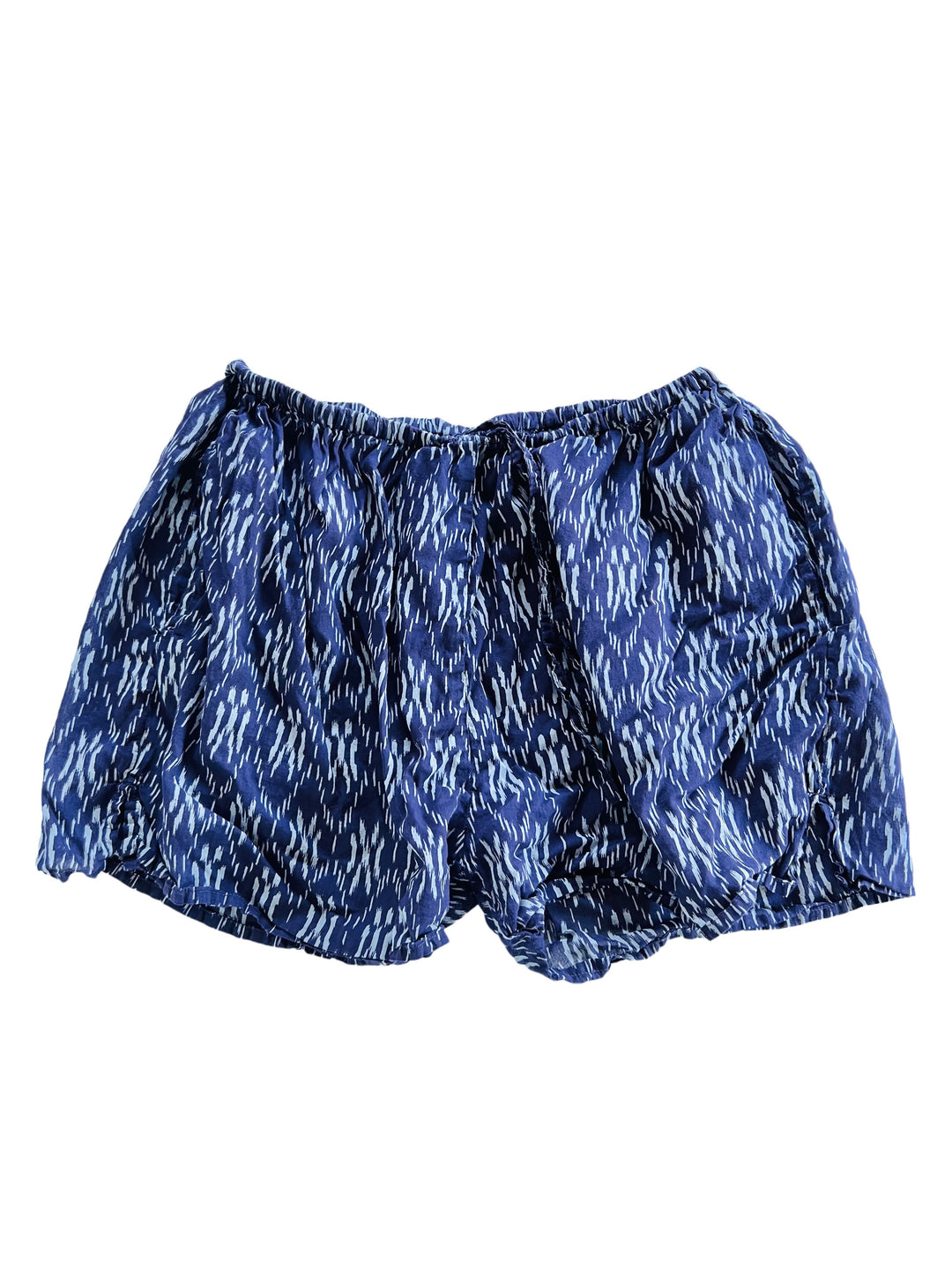 Hawaii Beach Shorts - Indigo Ikat