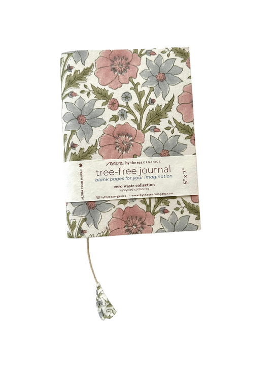 5x7 Pale Floral - Tree Free Journal