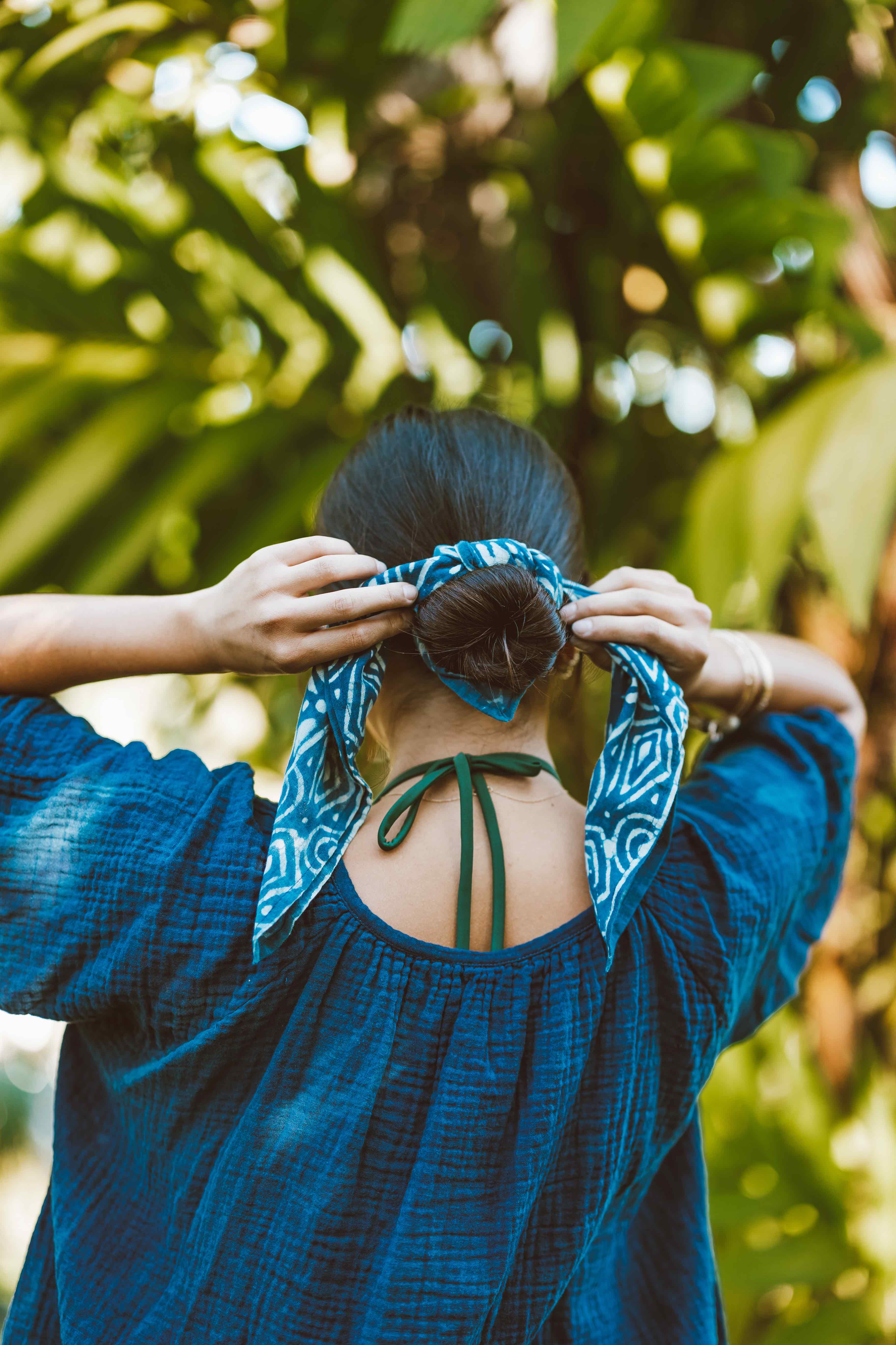 INDIGO BANDANA – bytheseacompany