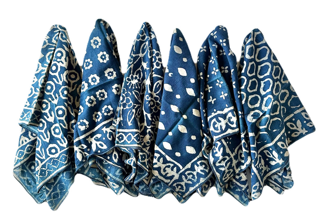 Indigo Bandana - Back in stock 7-2-2024