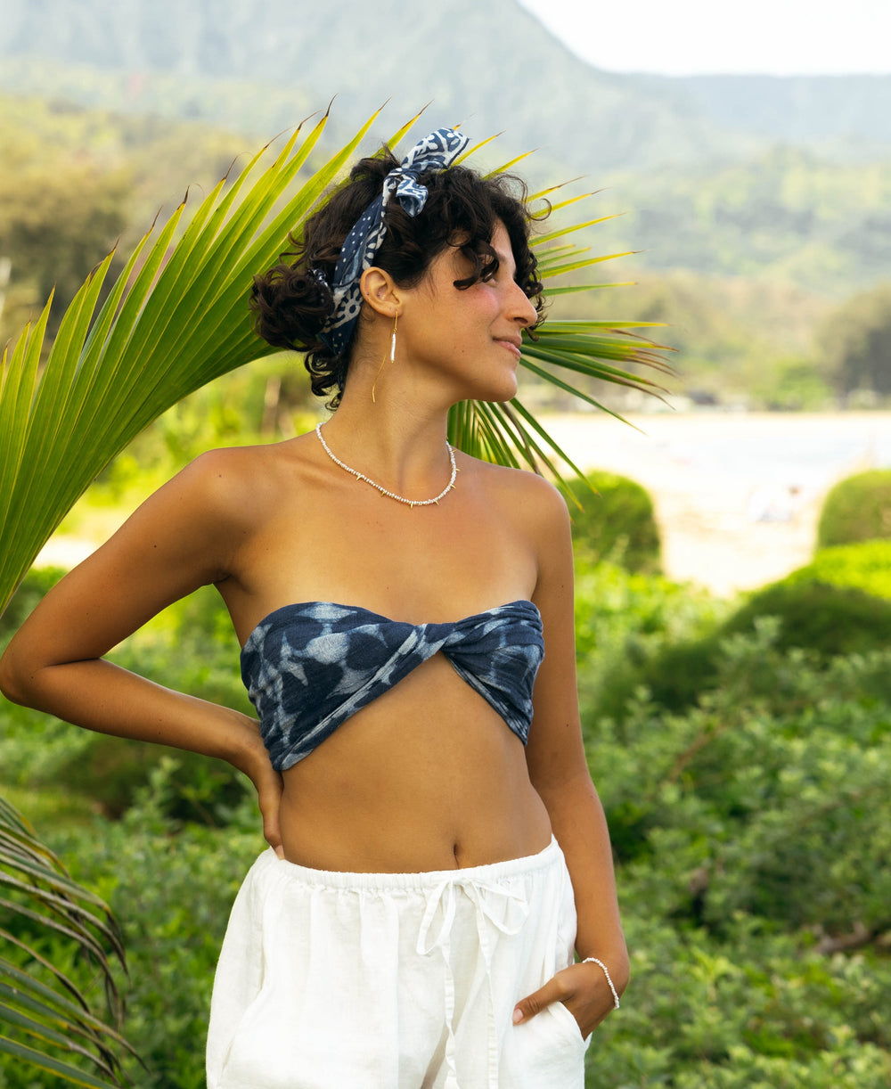 INDIGO MIDI SARONG