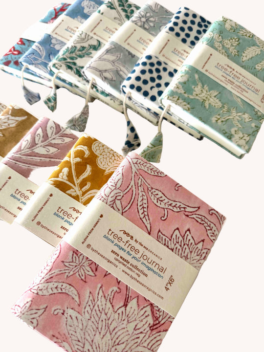 COTTON JOURNAL RAINBOW COLLECTION - 4" x 6"