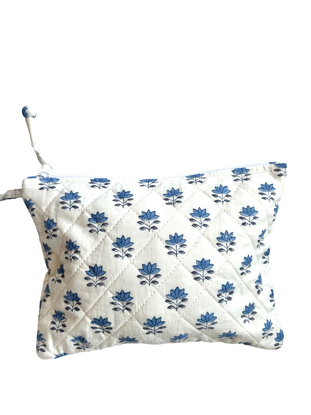 Blue Lotus - Large Island Pouch