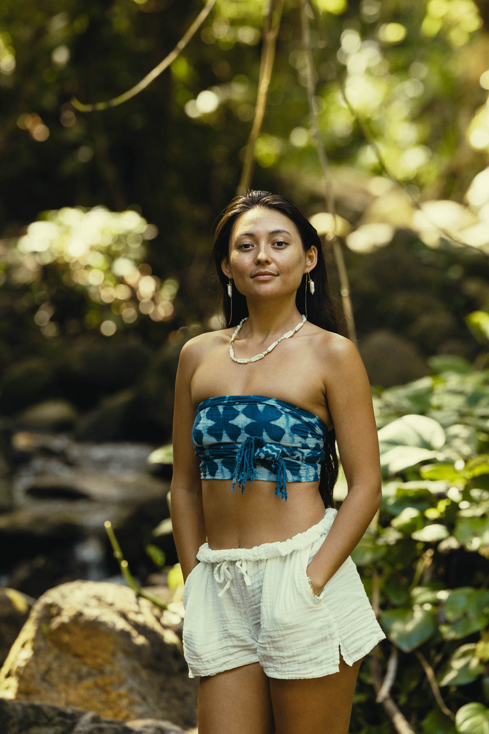 INDIGO MIDI SARONG
