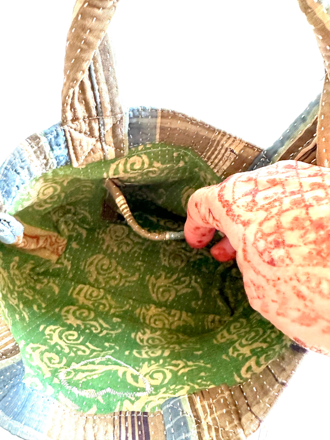 MINI KANTHA TOTE