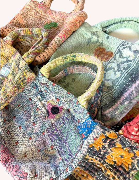 MINI KANTHA TOTE
