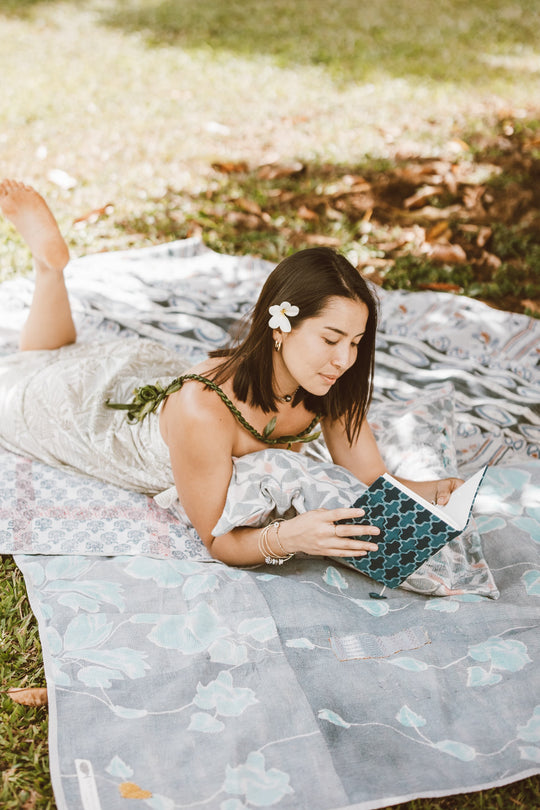 COTTON JOURNAL INDIGO COLLECTION - 6" x 8"