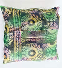 Load image into Gallery viewer, Pinwheels - Prime Kantha Cushion Cover
