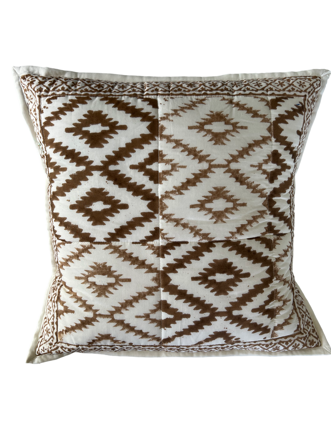 Urth - 16" square quilted pillow cover